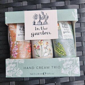 💥$5 ADD ON - NWT Heathcote & Ivory "In the Garden" Hand Cream Trio | 3 x 30ml